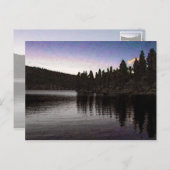 Rock Creek Lake in Dusk Briefkaart (Voorkant / Achterkant)