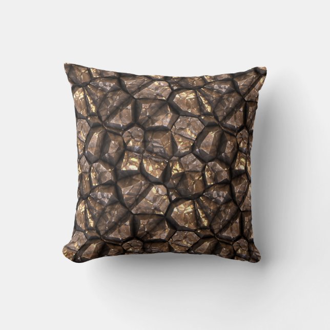Rock Crystals 1 Pillow Kussen (Voorkant)