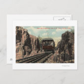 Rock Cut op Mt. Tom Briefkaart (Voorkant / Achterkant)