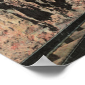 Rock Cut op Mt. Tom Poster (Hoek)