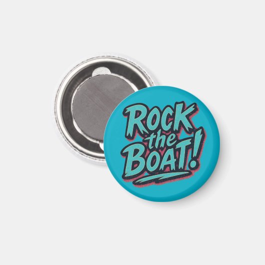 Rock de boot magneet (Voorkant / Achterkant)