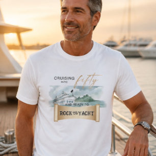Rock de Jacht 50e Verjaardag T-shirt