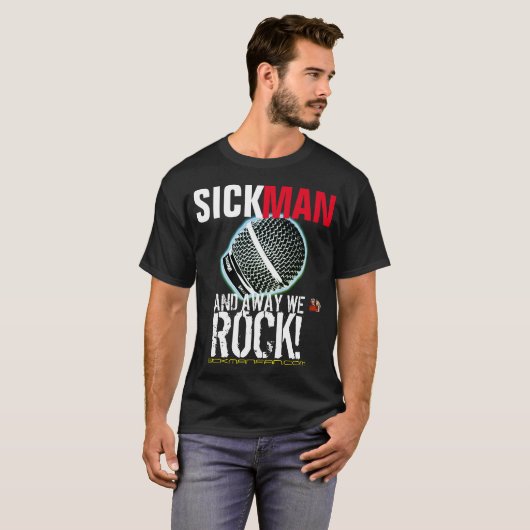 ROCK DE MIC T-SHIRT (Voorkant volledig)