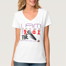 ROCK DE MIC V NECK T-Shirt
