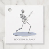 Rock de planeet bedankjes labels (Voorkant)