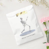 Rock de planeet bedankzakje (Gezegeld)