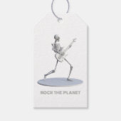 Rock de planeet cadeaulabel (Voorkant)