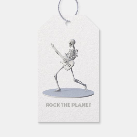 Rock de planeet cadeaulabel (Achterkant)