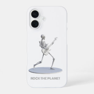 Rock de planeet iPhone 16 hoesje