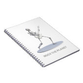 Rock de planeet notitieboek (Rechterzijde)