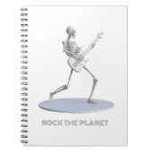 Rock de planeet notitieboek (Voorkant)
