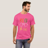 Rock De Test Docent Test Testdag Zonnebril T-shirt (Voorkant volledig)
