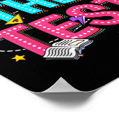 Rock de test Motivatie testdag voor de leraar Poster (Hoek)