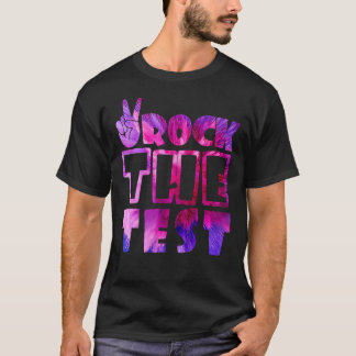Rock De Test Testdag Docent Motivatie INS T-shirt