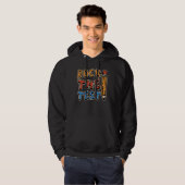 Rock de testdag studenten en docent hoodie (Voorkant volledig)