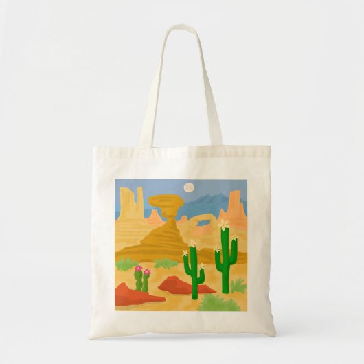 Rock Desert Canvas tas (Voorkant)