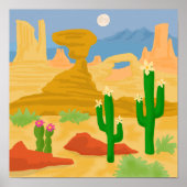 Rock Desert Poster (Voorkant)