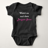 Rock deze Designer Genes Trisomy Glitter Romper (Voorkant)
