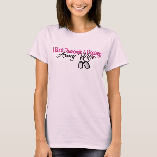 Rock Diamonds & Labels - Leger T-shirt (Voorkant)