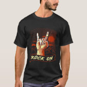 Rock die Funny Rock beklimt op Shirt (Voorkant)
