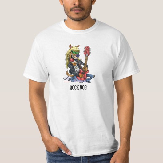 Rock Dog Tee Shirt (Voorkant)