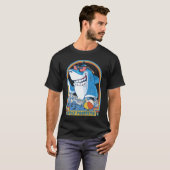 Rock Dolphin A Great Week For A Shark To Stay Posi T-shirt (Voorkant volledig)