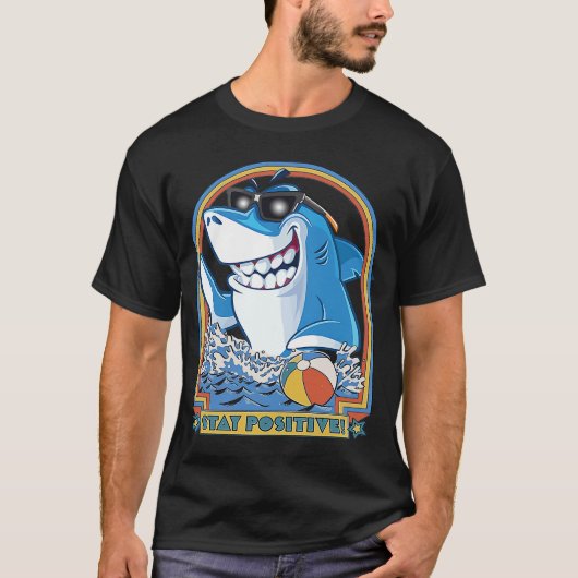 Rock Dolphin een fantastische week voor een haai d T-shirt (Voorkant)