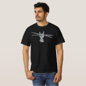 Rock Drummer Sticks T-shirt (Voorkant volledig)