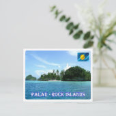Rock-eilanden - Palau - Briefkaart (Staand voorkant)