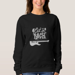 Rock Electric Guitar Music Lover Band Guitar Trui