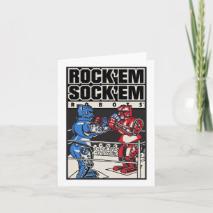 Rock em Sock em Robots Boxing Ring Kaart