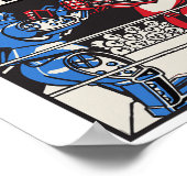 Rock em Sock em Robots Boxing Ring Poster (Hoek)