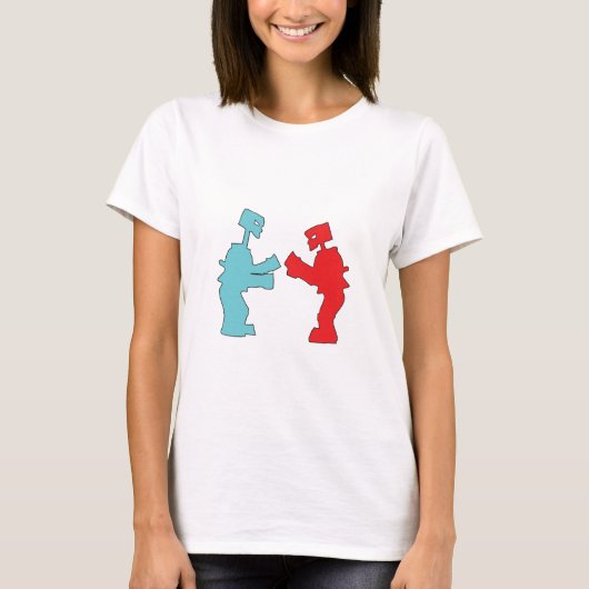 Rock 'em Sock' Em Robots T-shirt (Voorkant)