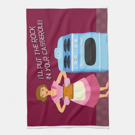 Rock en Casserole Theedoek (Verticaal)