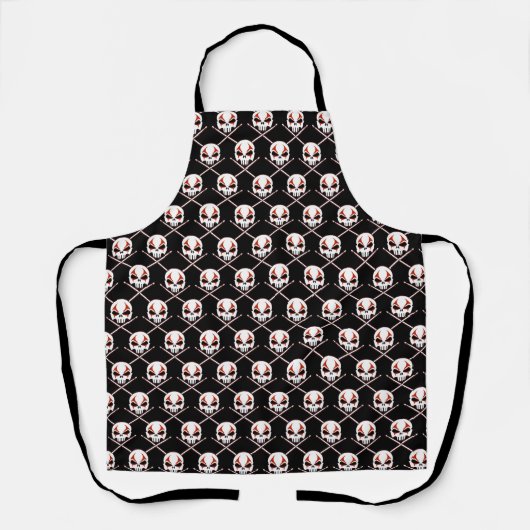 Rock en Roll Apron Heavy Metal Drummer Aprons Schort (Voorkant)