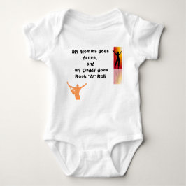 Rock- en Roll-Baby Bodysuit