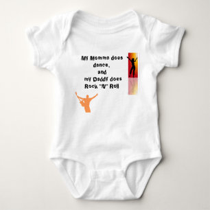 Rock- en Roll-Baby Bodysuit