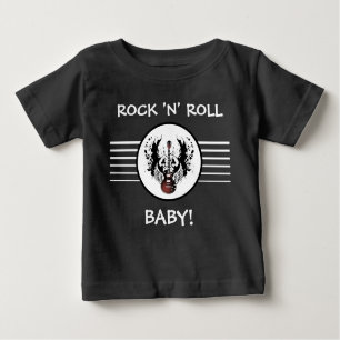 Rock en Roll Baby Guitar Heavy Metal Music Rocker
