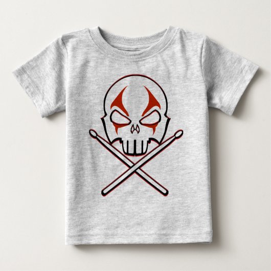 Rock- en Roll-Baby Shirt Heavy Metal Baby Rock-Shi (Voorkant)