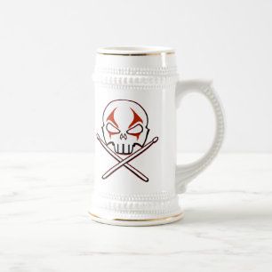 Rock- en Roll Beer-Mok Heavy Metal Stein Bierpul