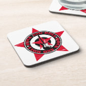 Rock en Roll Bier Onderzetter (Linkerzijde)