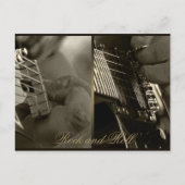 Rock en Roll Briefkaart (Voorkant)