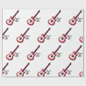 Rock en Roll Cadeaupapier (Vlak)