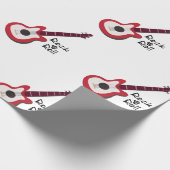 Rock en Roll Cadeaupapier (Hoek)