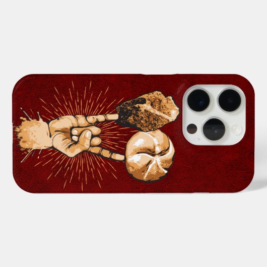 Rock en Roll Case-Mate iPhone Case (Achterkant (horizontaal))