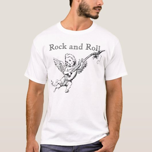  Rock en Roll Cherub Tee Shirt (Voorkant)