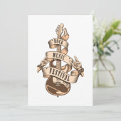 Rock en Roll Classic Kaart (Staand voorkant)