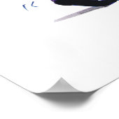 Rock- en Roll-dansbanner Poster (Hoek)