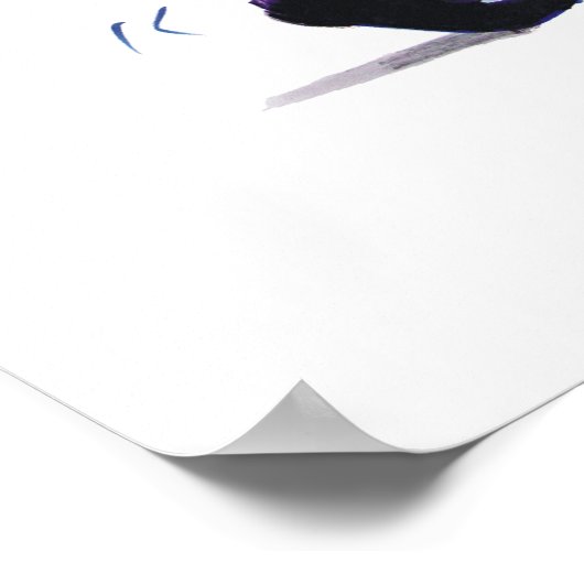 Rock- en Roll-dansbanner Poster (Hoek)