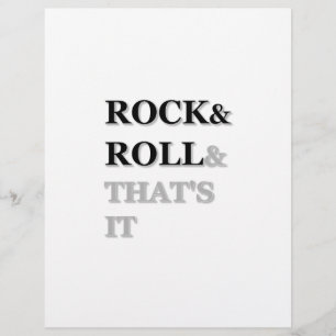 Rock en Roll en dat is het